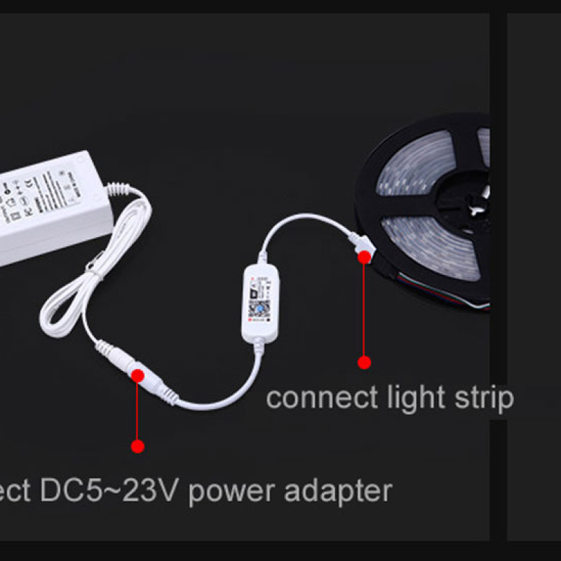 WiFi Light Strip Controller (W/CCT/RGB/RGBW/RGBCCT)