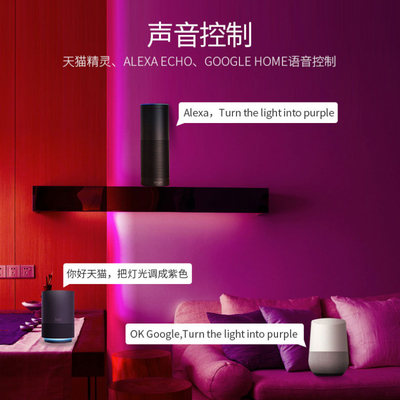WiFi Light Strip Controller (W/CCT/RGB/RGBW/RGBCCT)