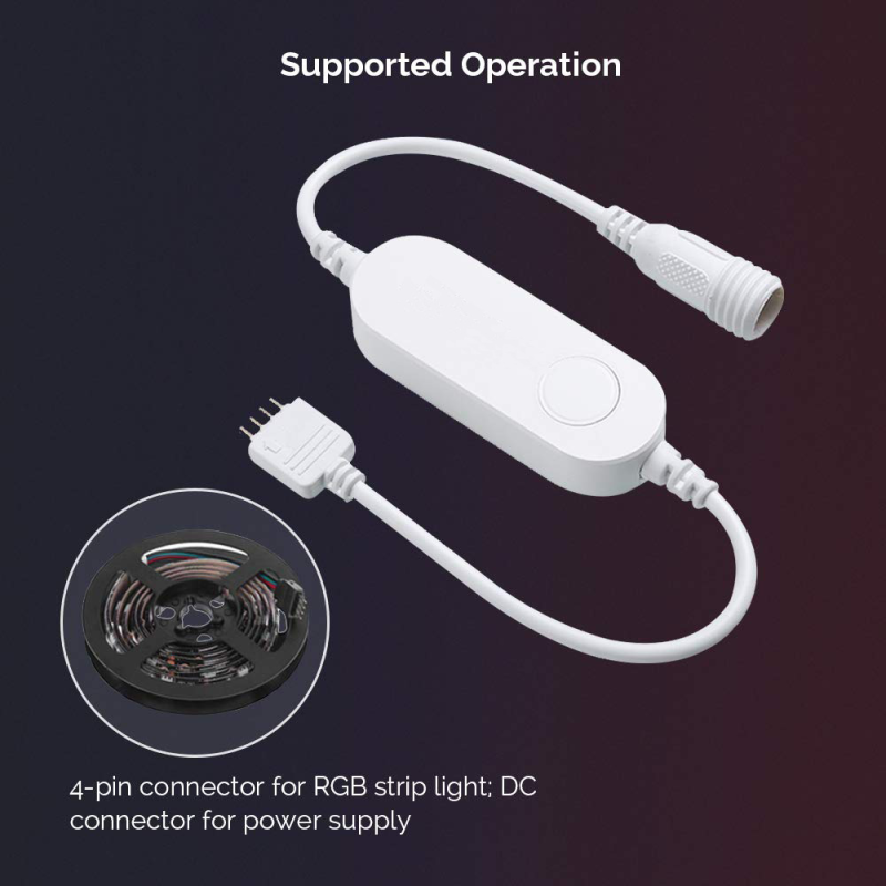 WiFi Light Strip Controller (W/CCT/RGB/RGBW/RGBCCT)