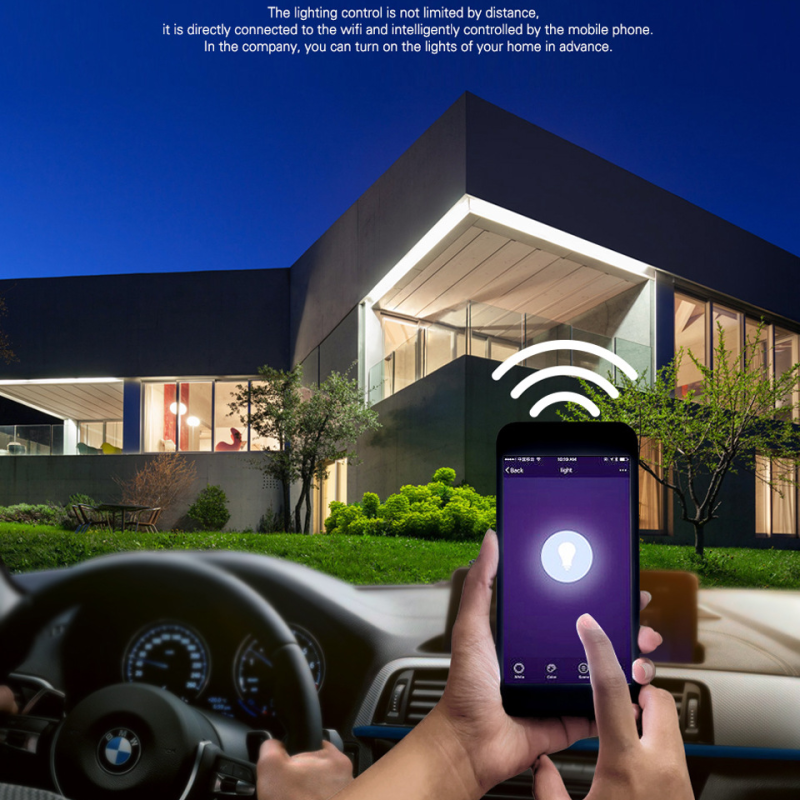 WiFi RGB Ceiling Light with Loudspeaker