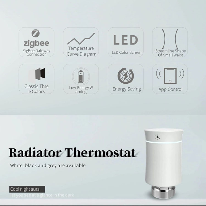 Zigbee TRV Thermostat