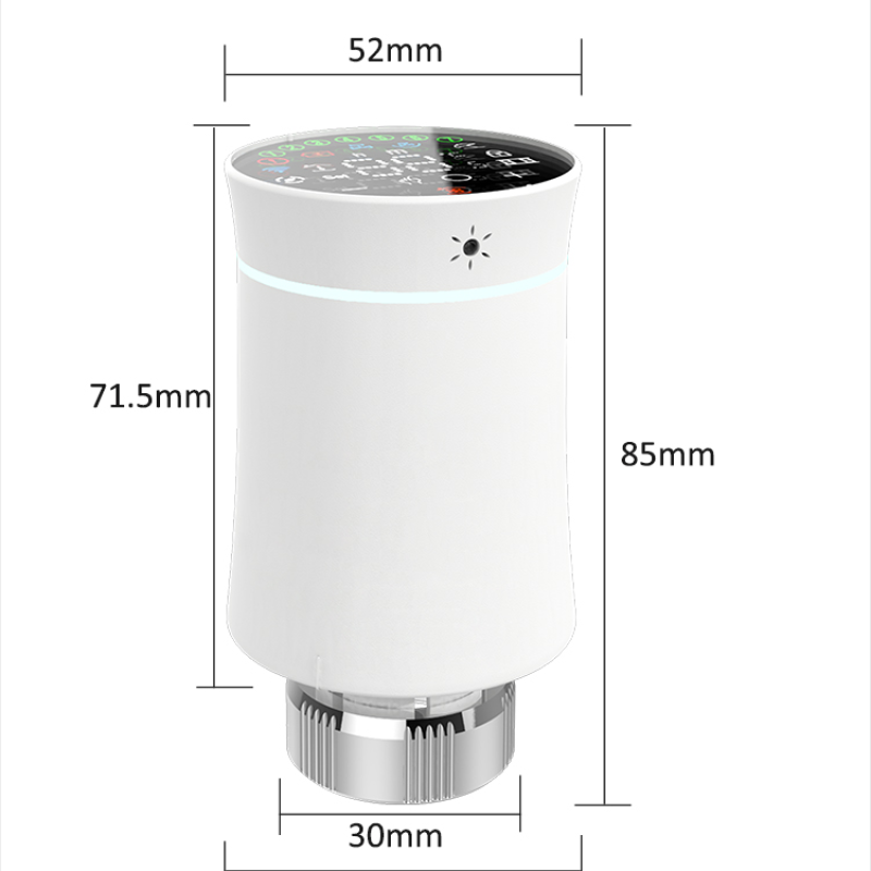 Zigbee TRV Thermostat