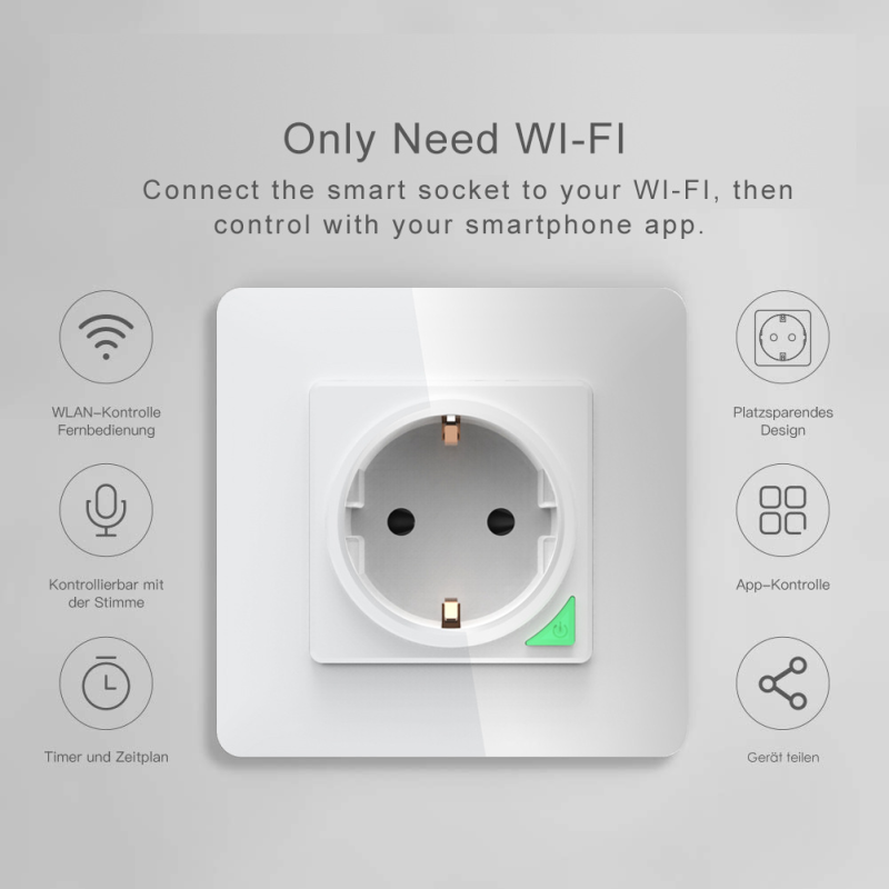 WiFi Wall Socket (EU)