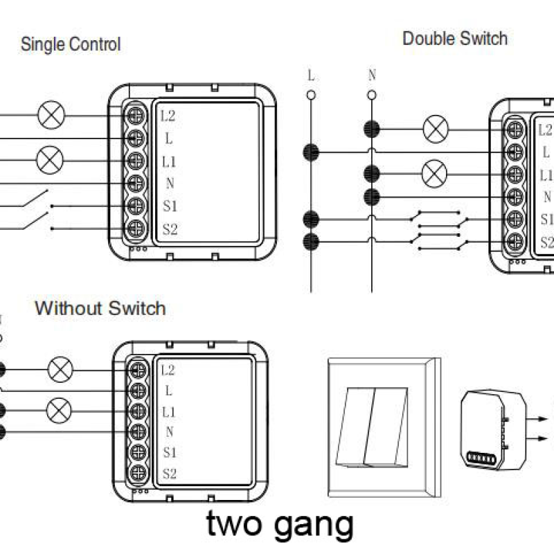 Matter Switch Module (1 gang)