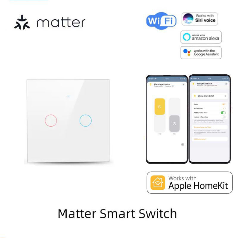Matter Light Switch (EU 1 gang)
